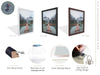 10x32 White Picture Frame For 10 x 32 Poster, Art & Photo Picture Frame Store New Jersey