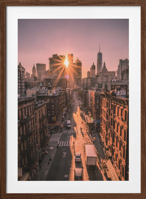 The All Seeing Sun Framed Art Modern Wall Decor