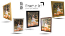 12x7 Picture Frame Natural Wood 12x7 Frame 12 x 7 Poster Frame - Modern Memory Design Picture frames - New Jersey Frame shop custom framing