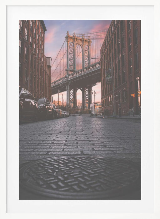 No Sleep 'til Brooklyn Framed Art Modern Wall Decor