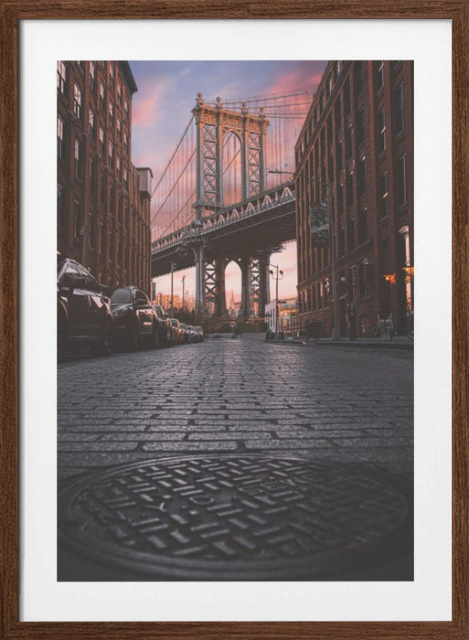 No Sleep 'til Brooklyn Framed Art Modern Wall Decor