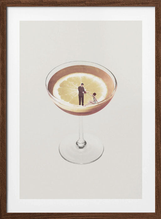 My drink needs a drink Framed Art Modern Wall Decor