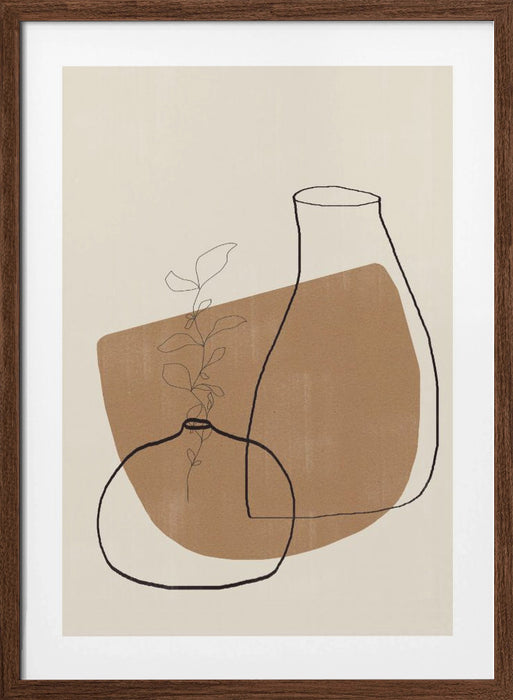 Vases No12. Framed Art Modern Wall Decor