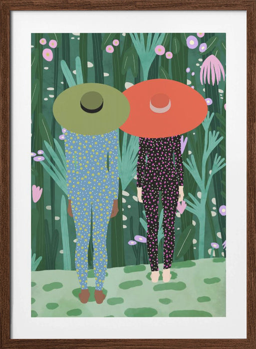 Jungle Pijamas Framed Art Modern Wall Decor