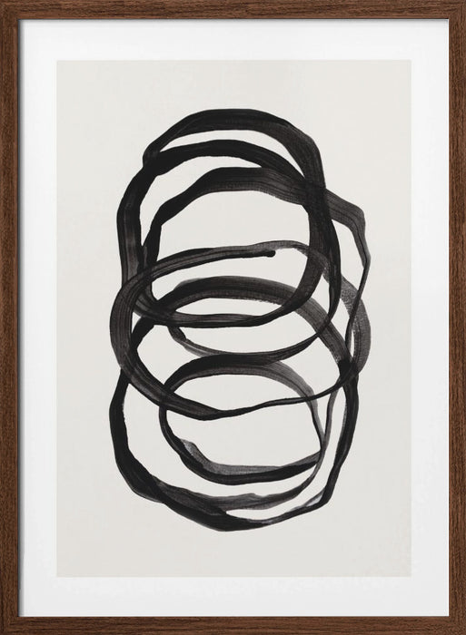 Abstract Lines II Framed Art Modern Wall Decor