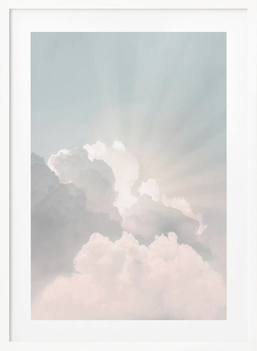 Sky Framed Art Modern Wall Decor