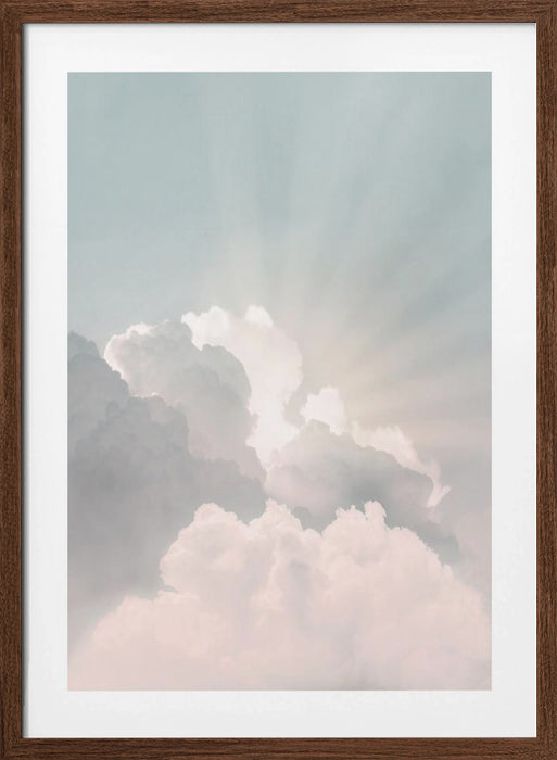 Sky Framed Art Modern Wall Decor