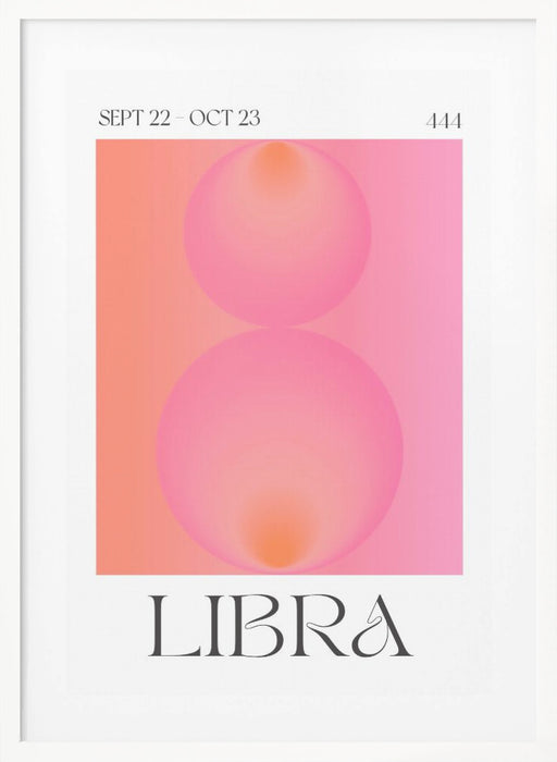 Libra Framed Art Modern Wall Decor