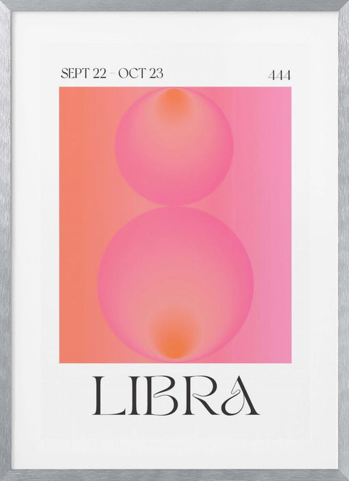 Libra Framed Art Modern Wall Decor