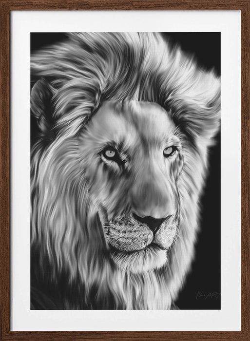 Leo II Framed Art Modern Wall Decor