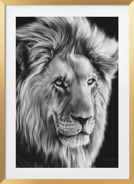 Leo II Framed Art Modern Wall Decor