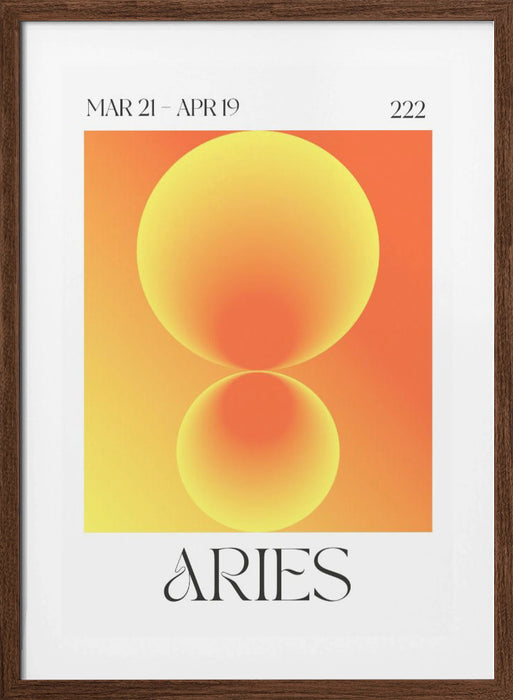 Aries Framed Art Modern Wall Decor