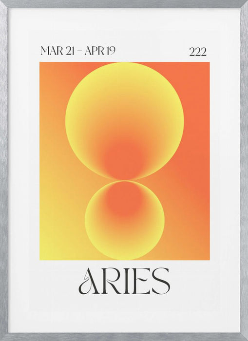 Aries Framed Art Modern Wall Decor