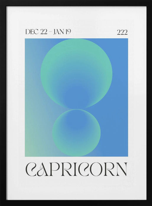 Capricorn Framed Art Modern Wall Decor