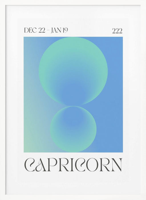 Capricorn Framed Art Modern Wall Decor