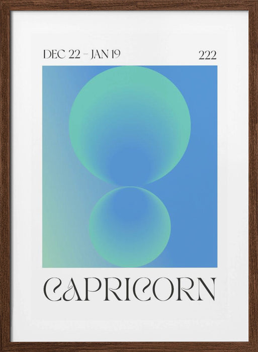 Capricorn Framed Art Modern Wall Decor