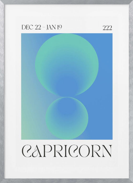 Capricorn Framed Art Modern Wall Decor