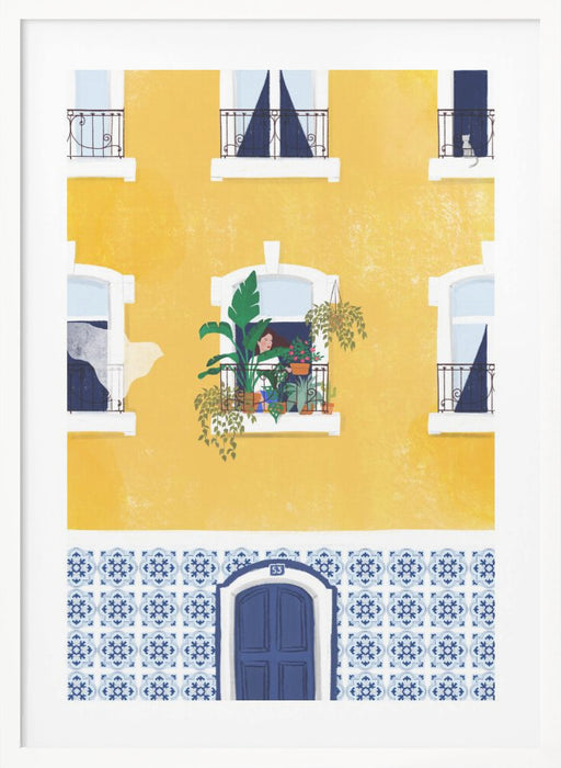 Lisbon Framed Art Modern Wall Decor