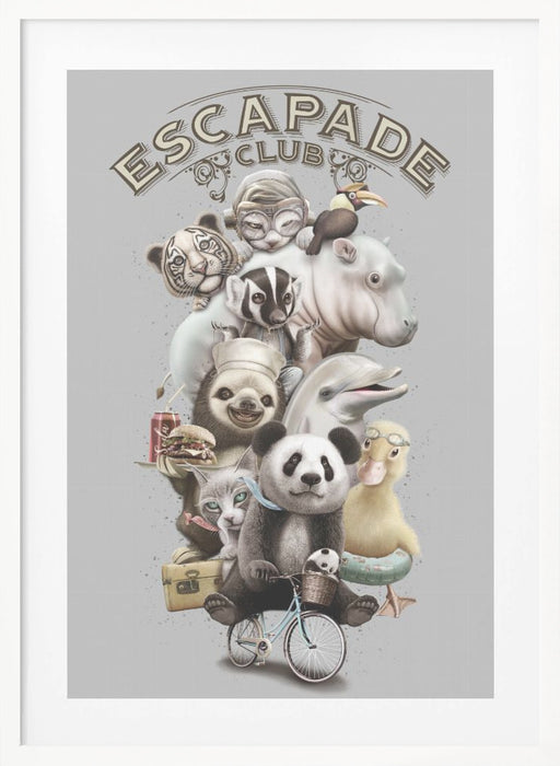 escapade club Framed Art Modern Wall Decor