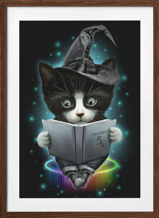 magical cat Framed Art Modern Wall Decor