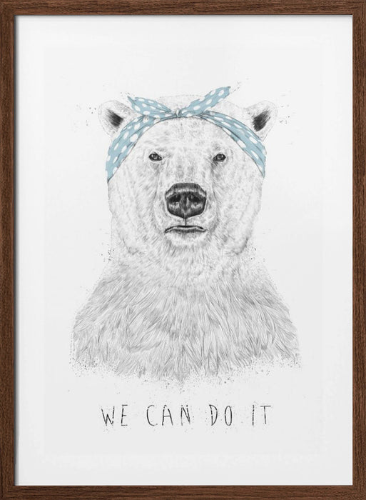 We can do it Framed Art Wall Decor