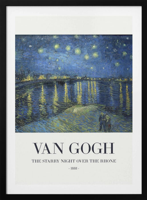 The Starry Night Over The Rhone Framed Art Wall Decor