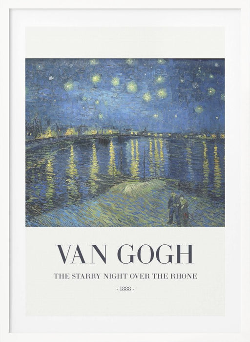 The Starry Night Over The Rhone Framed Art Wall Decor