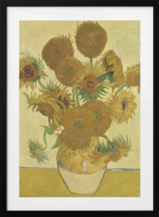 Sunflowers Framed Art Modern Wall Decor