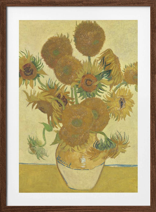 Sunflowers Framed Art Modern Wall Decor