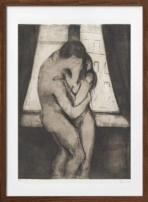 The Kiss 1895 Framed Art Modern Wall Decor