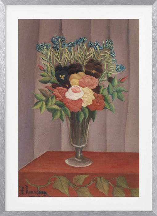 Bouquet De Fleurs 1910 Framed Art Modern Wall Decor