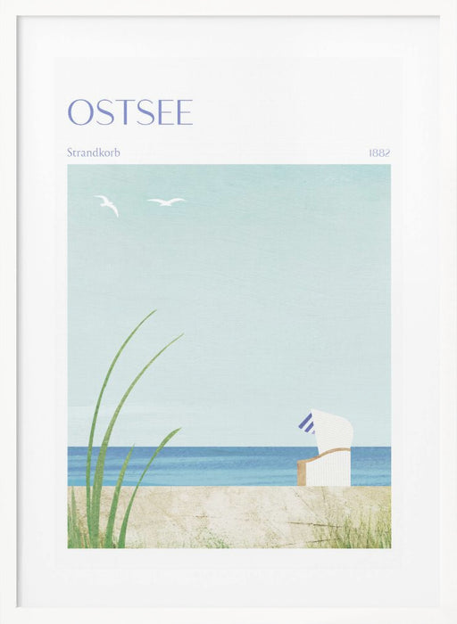 Ostsee Framed Art Modern Wall Decor