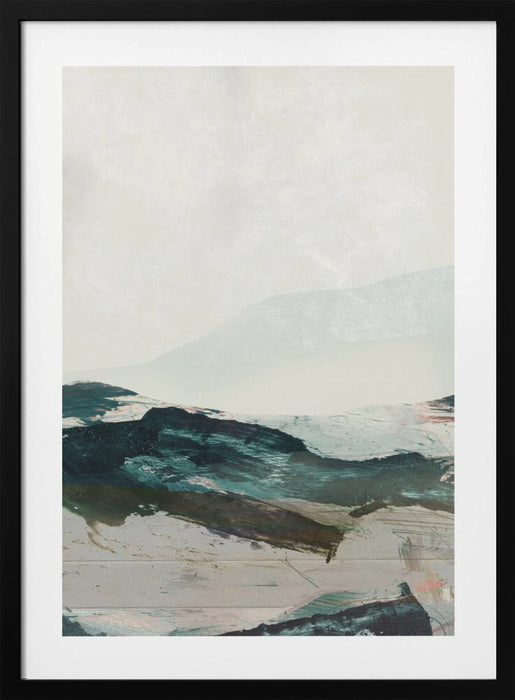 Mountains No2 Framed Art Modern Wall Decor