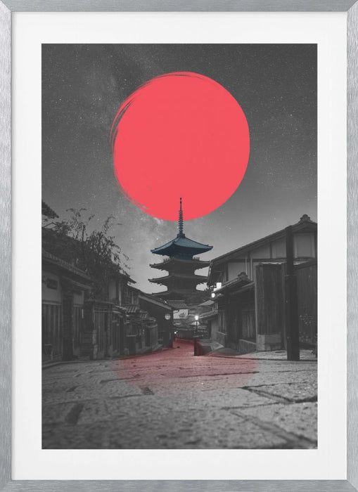 Lonely Temple Framed Art Wall Decor