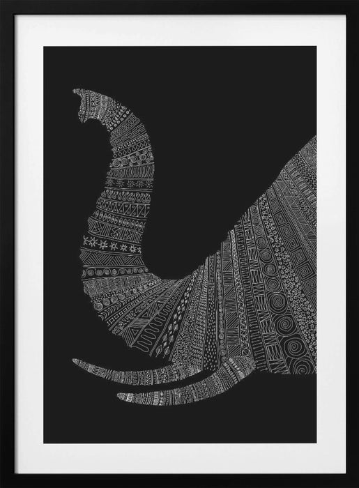 Elephant Nº2 Framed Art Modern Wall Decor