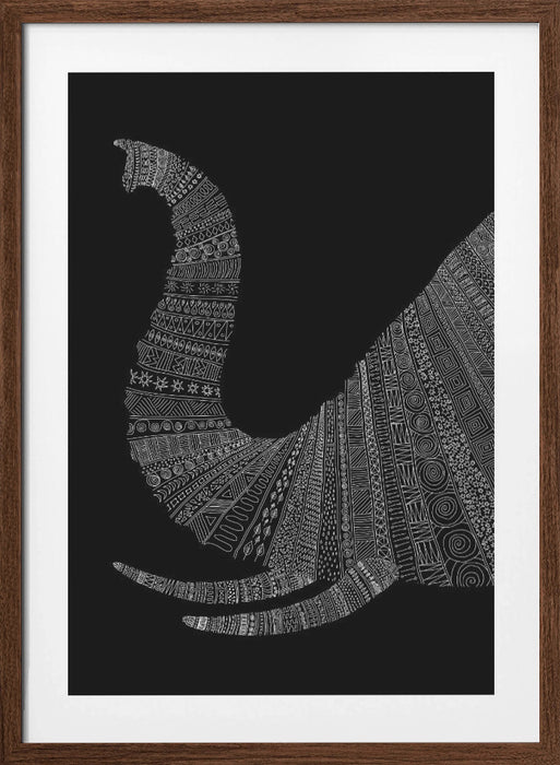 Elephant Nº2 Framed Art Modern Wall Decor