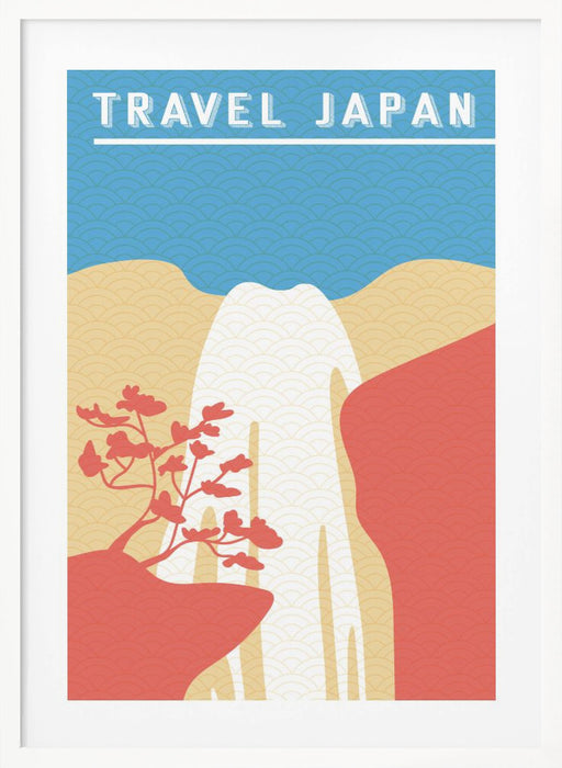 Traval Japan Minimilism I Framed Art Modern Wall Decor