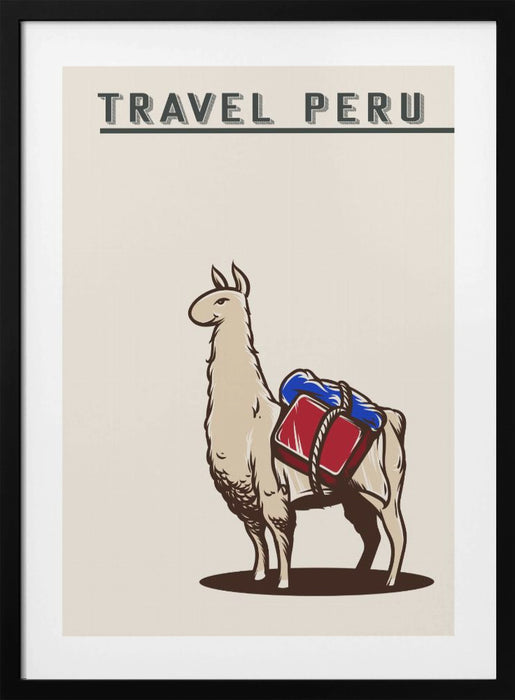 Travel Peru Framed Art Modern Wall Decor