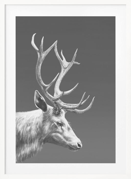 Reindeer Framed Art Wall Decor