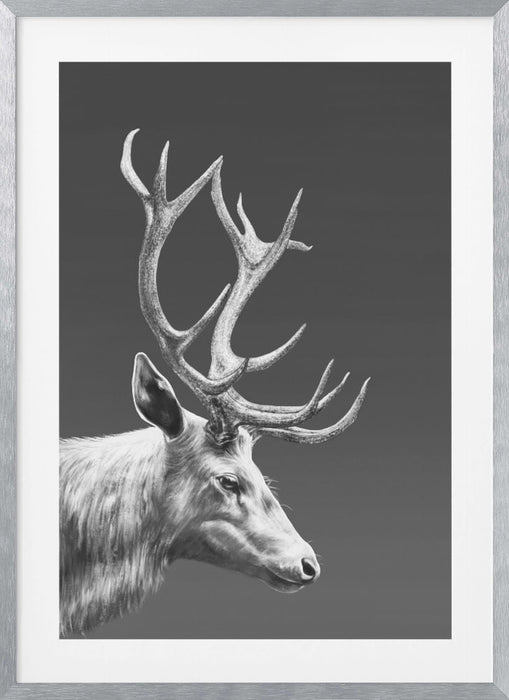 Reindeer Framed Art Wall Decor