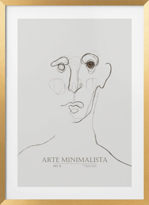 Arte Minimalista No2 Framed Art Modern Wall Decor