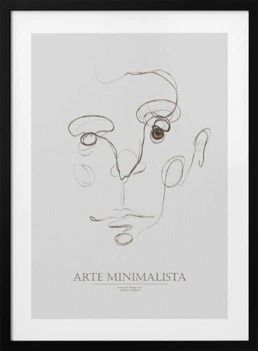 Arte Minimalista Framed Art Modern Wall Decor