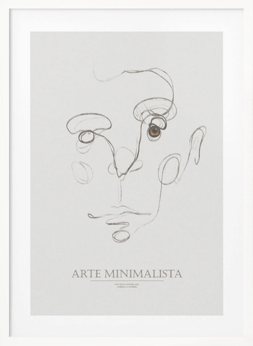 Arte Minimalista Framed Art Modern Wall Decor