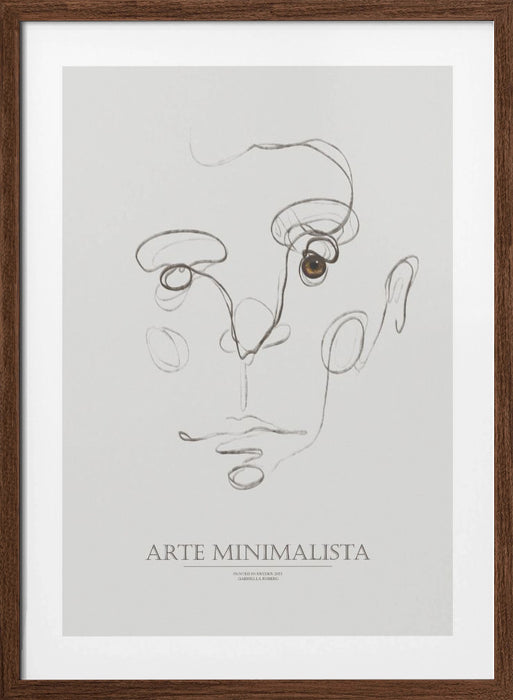 Arte Minimalista Framed Art Modern Wall Decor