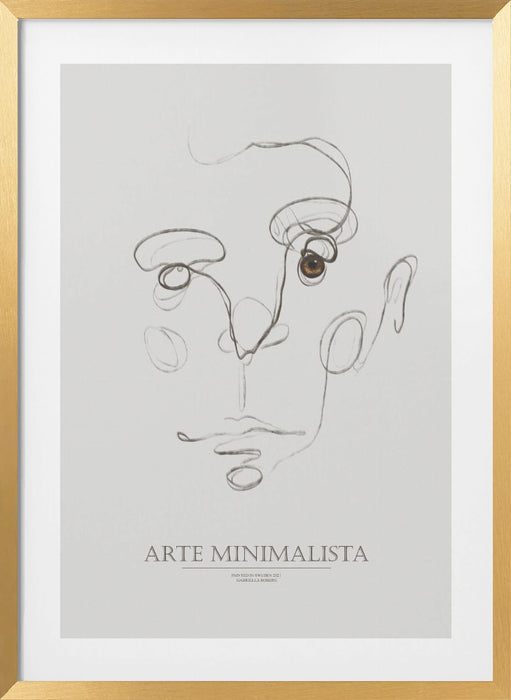 Arte Minimalista Framed Art Modern Wall Decor