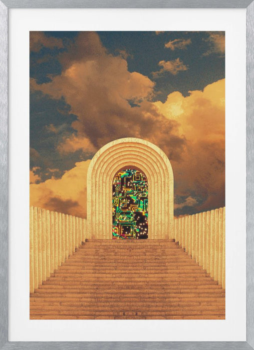 Portal Framed Art Modern Wall Decor