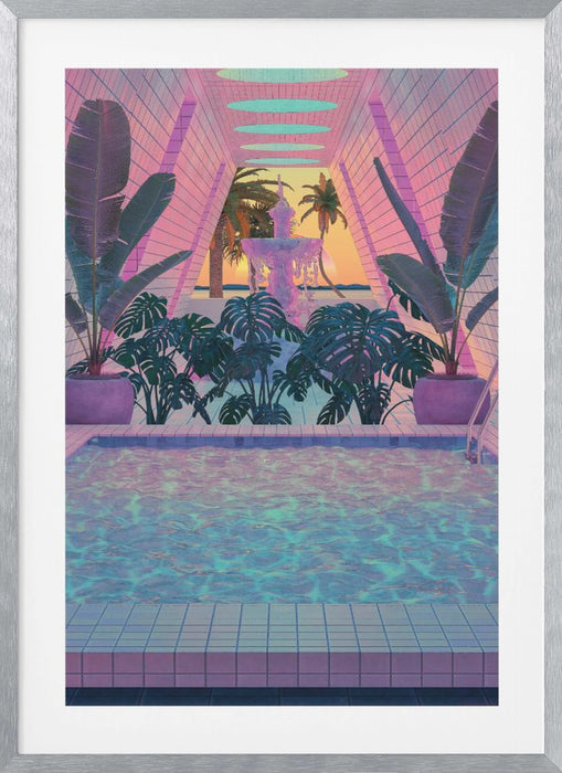 VaporPool Framed Art Modern Wall Decor