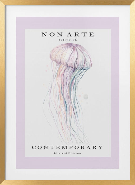 Non Arte Jellyfish Framed Art Wall Decor