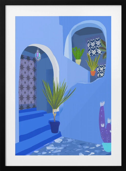 Morocco Framed Art Modern Wall Decor