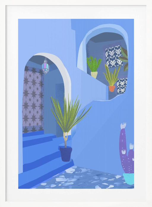 Morocco Framed Art Modern Wall Decor